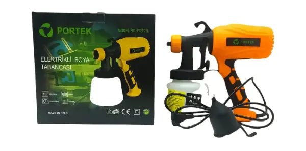 ELEKTRİKLİ BOYA TABANCASI 1000 ML.400W PRT-018 (4745)