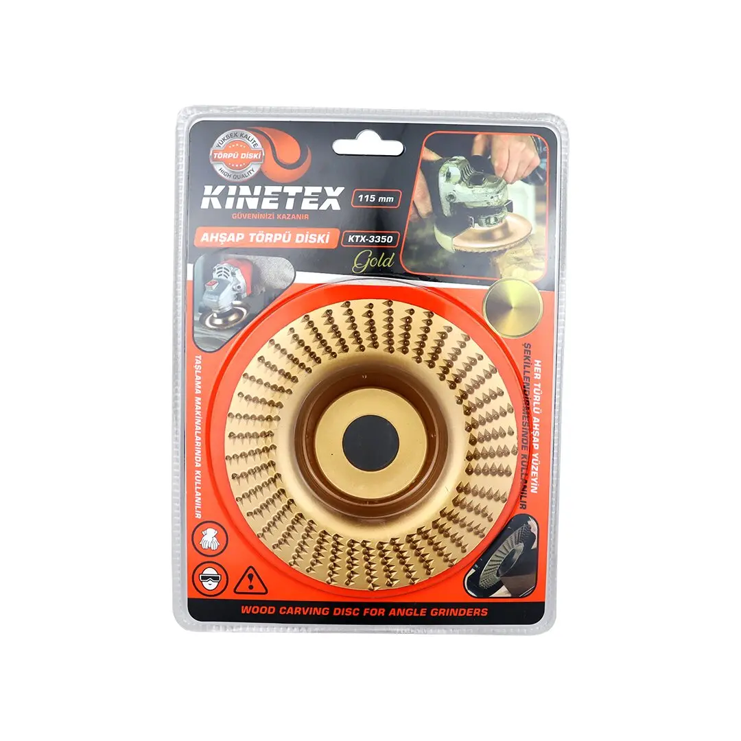115MM AHŞAP DİSK EĞE TÖRPÜ GOLD (4745)