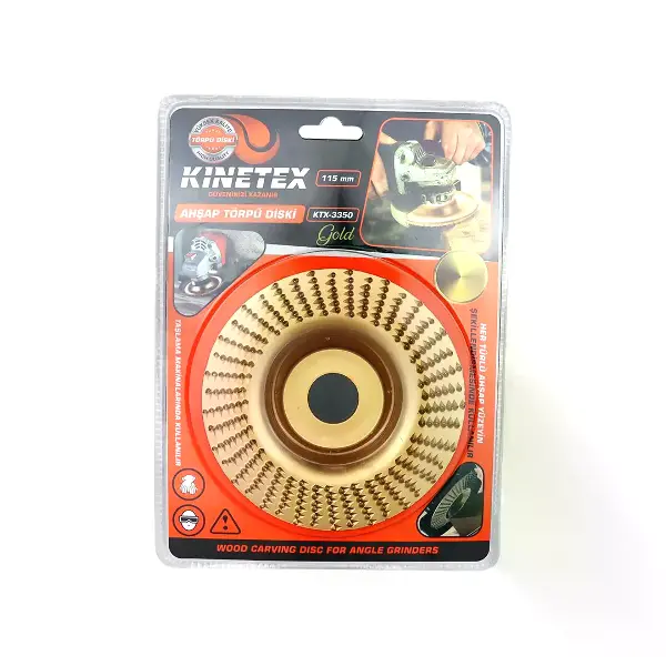 115MM  AHŞAP DİSK EĞE TÖRPÜ GOLD (4745)