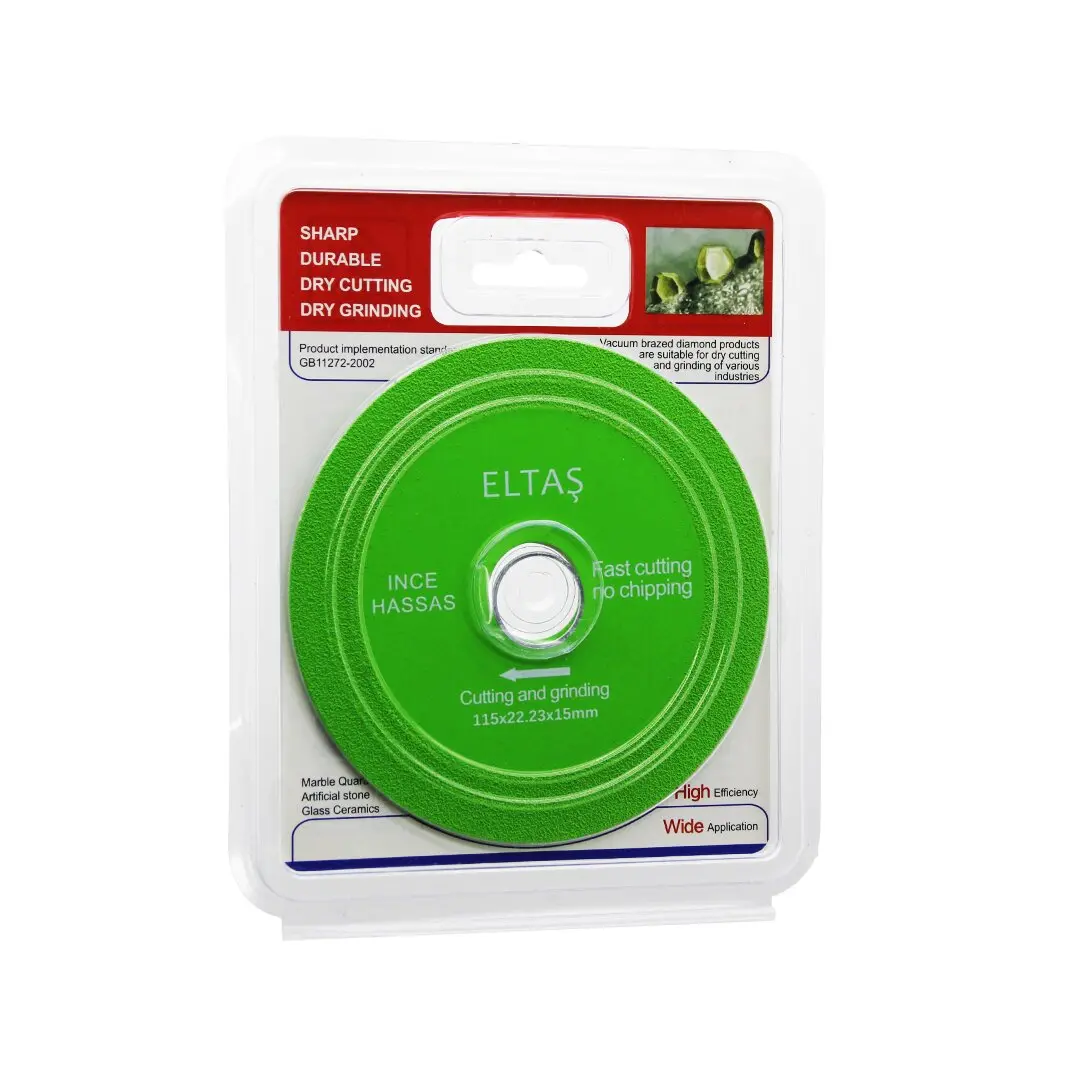 CAM KESME  YEŞİL HASSAS KESİCİ DİSK - TAŞLAMA  115X22X23X15MM (4745)