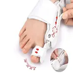 Ayarlanabilir Ayak Baş Parmak Kemik Düzeltici – Halluks Valgus (Bunyon) Aparatı, Gece Gündüz Kullanıma Uygun Ayak Düzeltme Ateli (4745)-1
