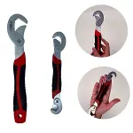 Çok Fonksiyonlu Ergonomik Ayarlanabilir Büyük Küçük Akıllı Pense Anahtar 2li Set (4745)-1