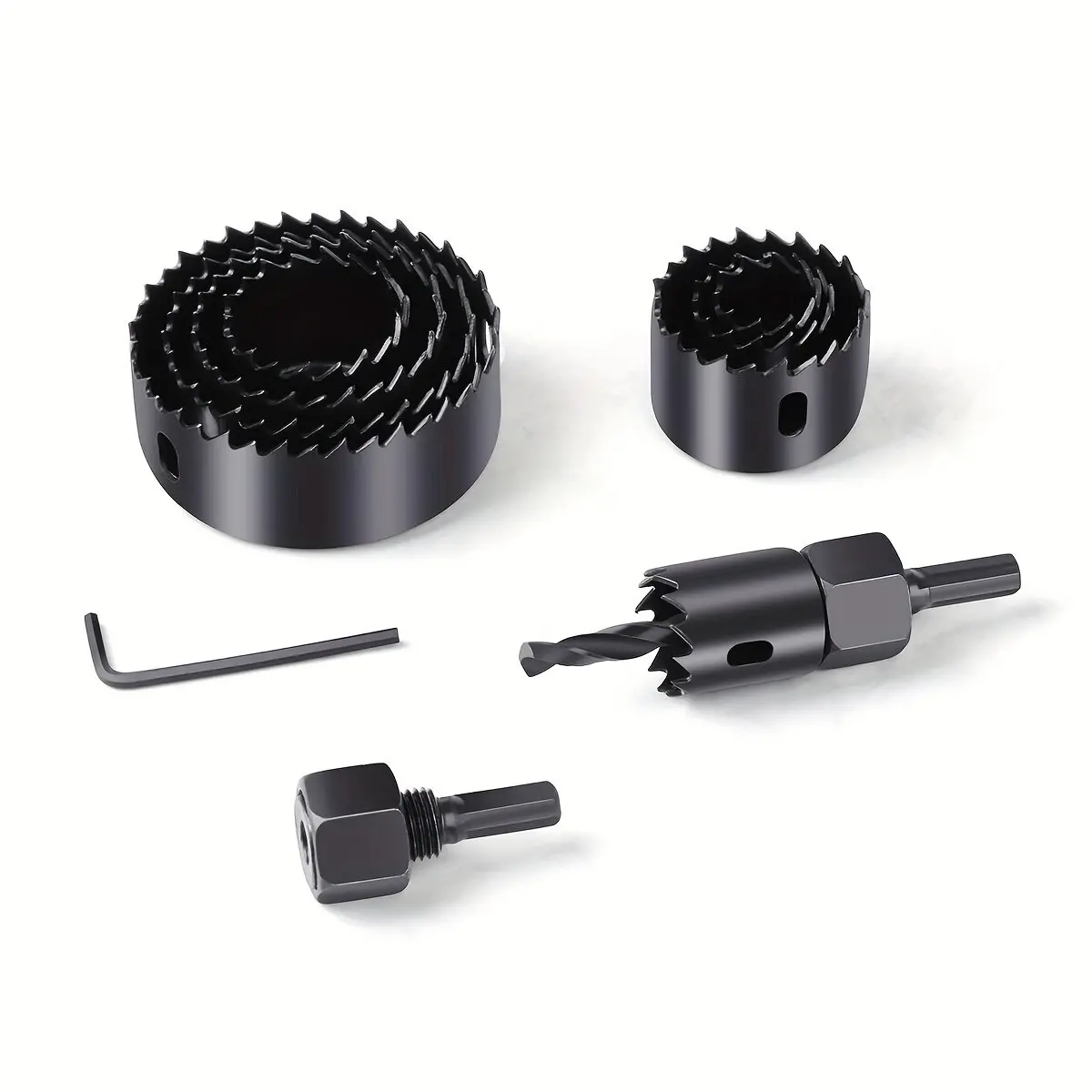 1İN1 BUAT AÇMA PANÇ SETİ METAL - AHŞAP - PVC - ALÇIPAN - PLS. 19-22-29-32-38-44-51-64MM (4745)-2