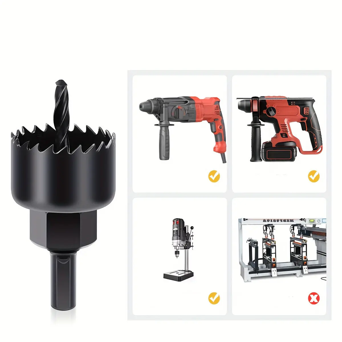 1İN1 BUAT AÇMA PANÇ SETİ METAL - AHŞAP - PVC - ALÇIPAN - PLS. 19-22-29-32-38-44-51-64MM (4745)-3