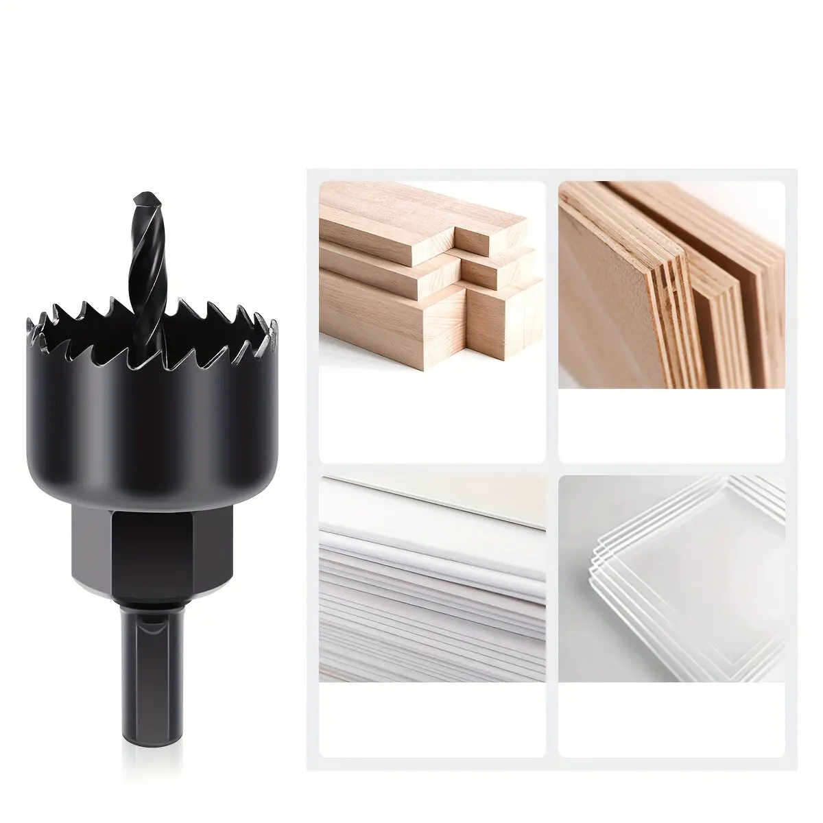 1İN1 BUAT AÇMA PANÇ SETİ METAL - AHŞAP - PVC - ALÇIPAN - PLS. 19-22-29-32-38-44-51-64MM (4745)-4