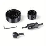 1İN1 BUAT AÇMA PANÇ SETİ METAL - AHŞAP - PVC - ALÇIPAN - PLS. 19-22-29-32-38-44-51-64MM (4745)-2