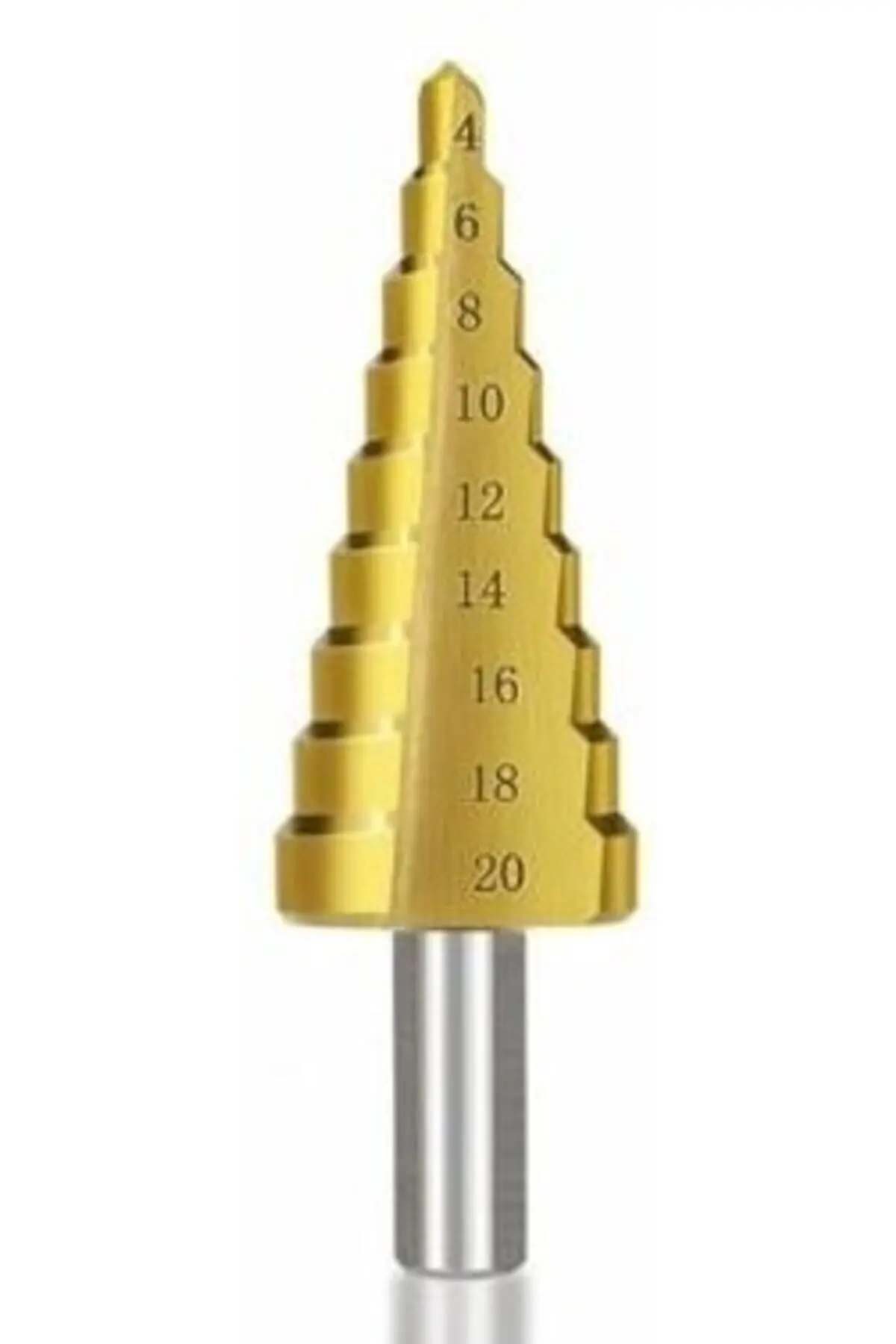 3 lü Set Matkap Ucu Kademeli Sac Delme Aparatı HSS Titanyum Kaplama (4745)-5