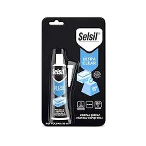 SELSİL ŞEFFAF MONTAJ YAPIŞTIRIC ULTRA CLEAR 50ML (4745)