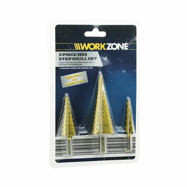 3 PARÇA  HSS KADEMELİ MATKAP UCU SET (4745)-2