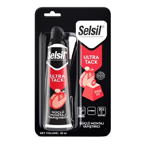 SELSİL MONTAJ YAPIŞTIRICI BEYAZ ULTRA TACK 50ML (4745)