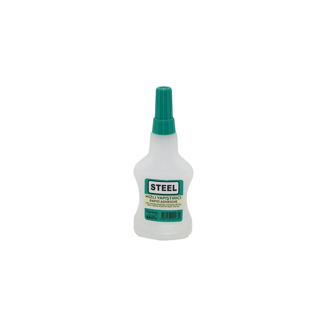 24 ADET WİNCELL STEEL HIZLI YAPIŞTIRICI 37GR MDF-AHŞAP-METAL-PLASTİK-DERİ (4745)