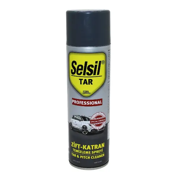 SELSİL TAR ZİFT - KATRAN TEMİZLEME SPREY 500ML KİR - YAĞ (4745)