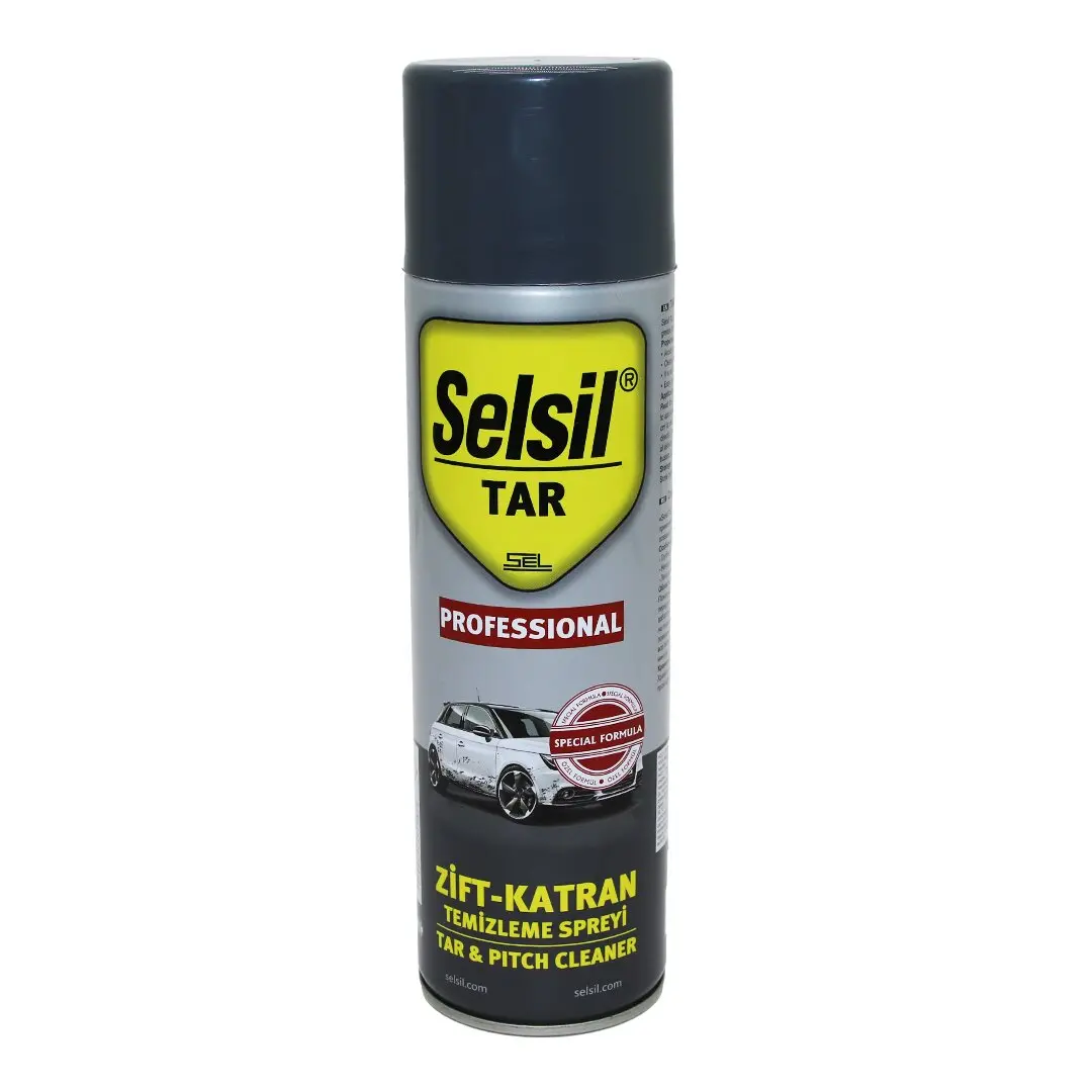 SELSİL TAR ZİFT - KATRAN TEMİZLEME SPREY 500ML KİR - YAĞ (4745)