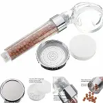 %50 Su Tasarruflu ve Arıtmalı Doğal Taşlı Banyo El Duş Başlığı (4745)-2