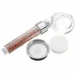 %50 Su Tasarruflu ve Arıtmalı Doğal Taşlı Banyo El Duş Başlığı (4745)-3