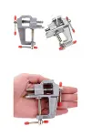 Mini Masa Tezgah Hobi Mengenesi Sabitleme Sıkıştırma Aparat 30mm (4745)-3