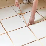 1 cm 50 Metre Gold Fayans Arası Şerit Bant (4745)-4