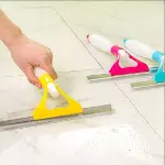 Pratik Spreyli Cam Sil Pencere Ayna Tezgah Duşakabin Temizleyici Püskürtmeli Silme Aparatı (4745)-4