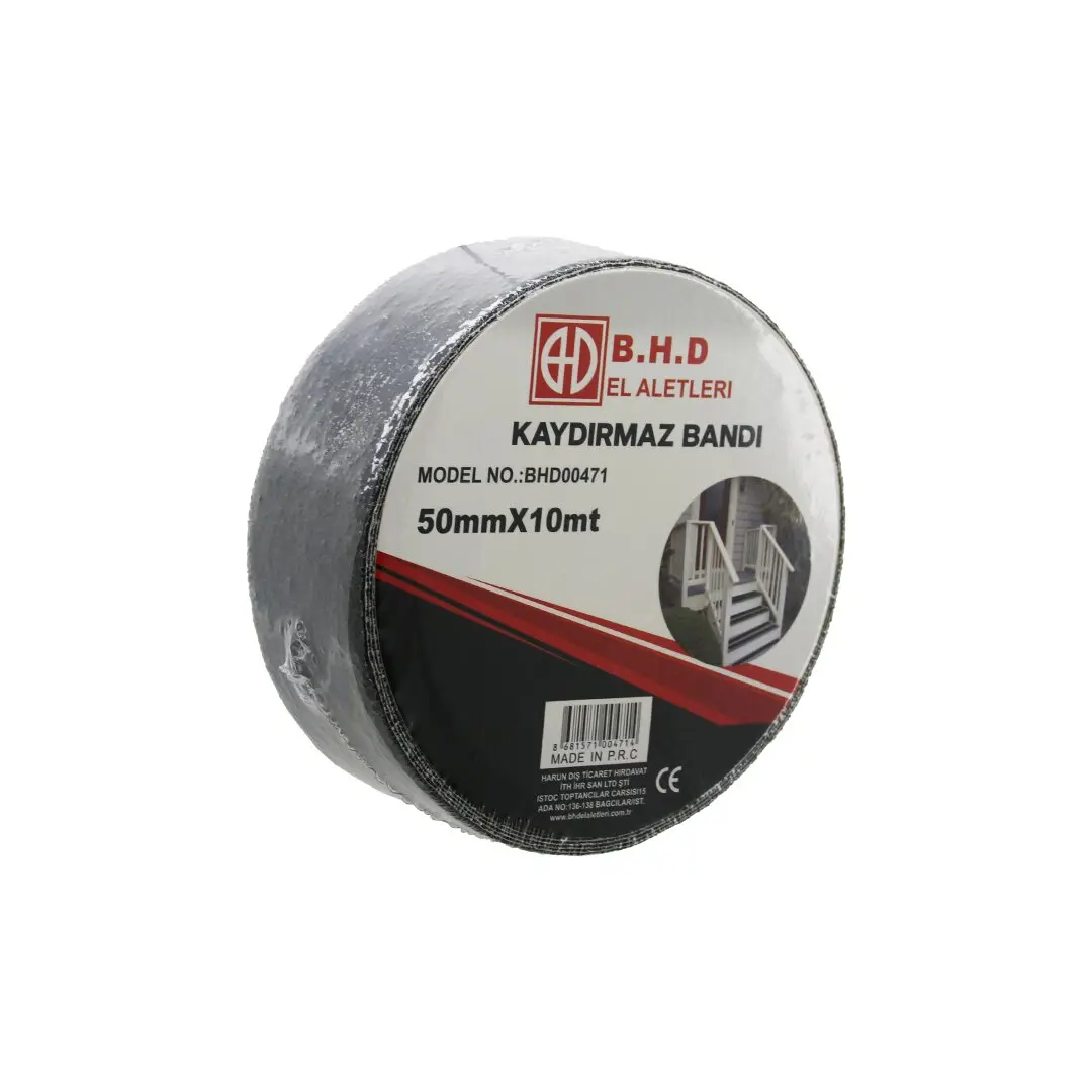 50MM X 10MT KAYDIRMAZ SİYAH BANT (4745)