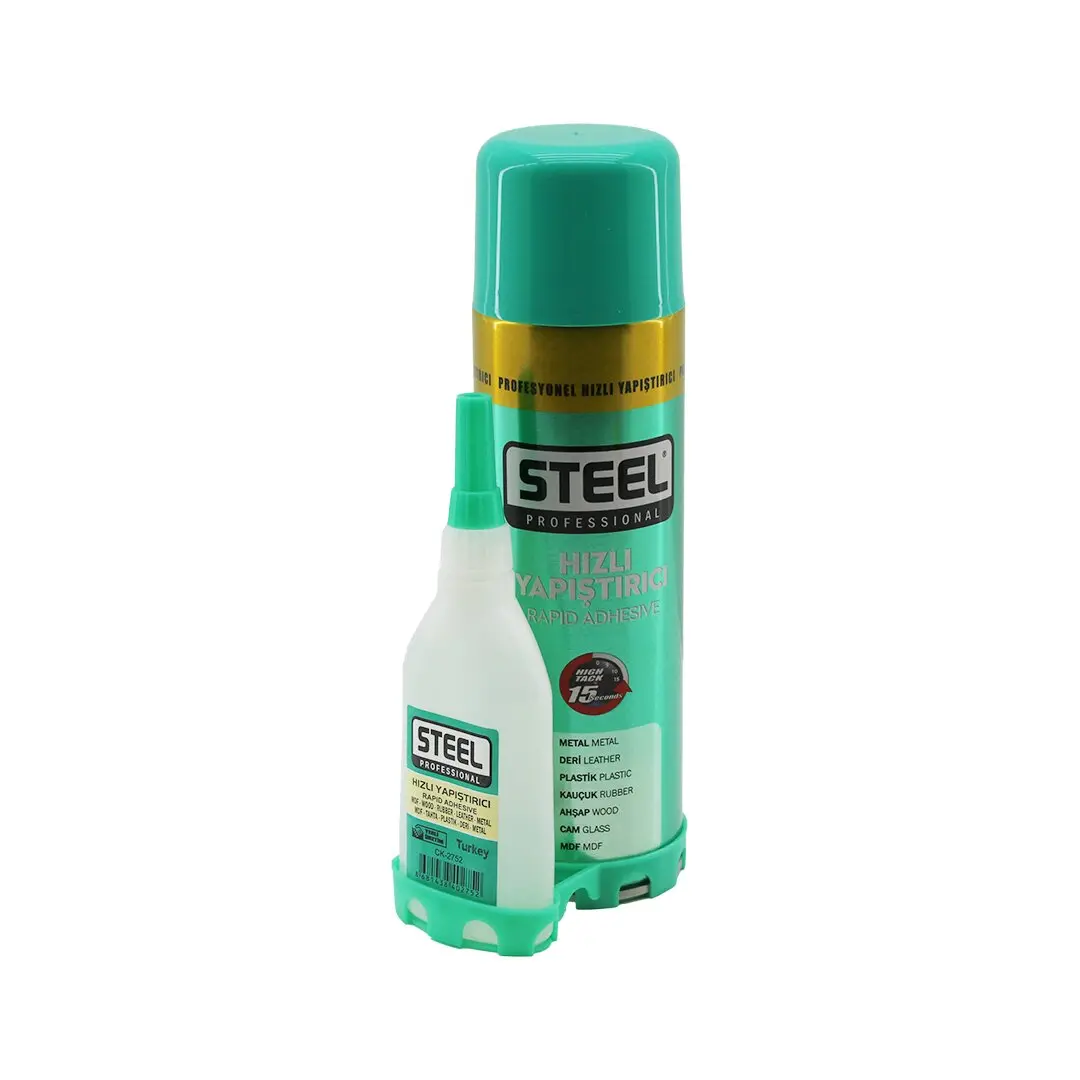 STEEL CK-2769  500ML+ 100GR  HIZLI YAPIŞTIRICI (4745)