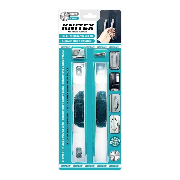 PLASTİK KROM KAPLAMA DUŞAKABİN KOLU 10MM (4745)