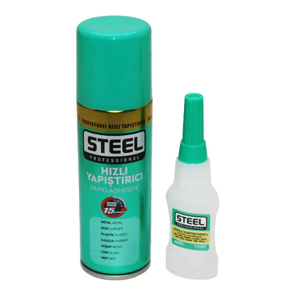 STEEL CK-6361 100ML+8GR HIZLI YAPIŞTIRICI (4745)