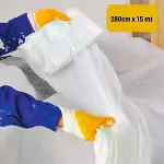 Boya Badana Eşya Koruma Hışır Örtüsü 280cm x 15 mt  Yapışkanlı Hışır Örtü (4745)-3