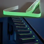 Karanlıkta Işık Veren Yansıyan 4 Metre Fosforlu Yeşil Şerit Bant (4745)-3