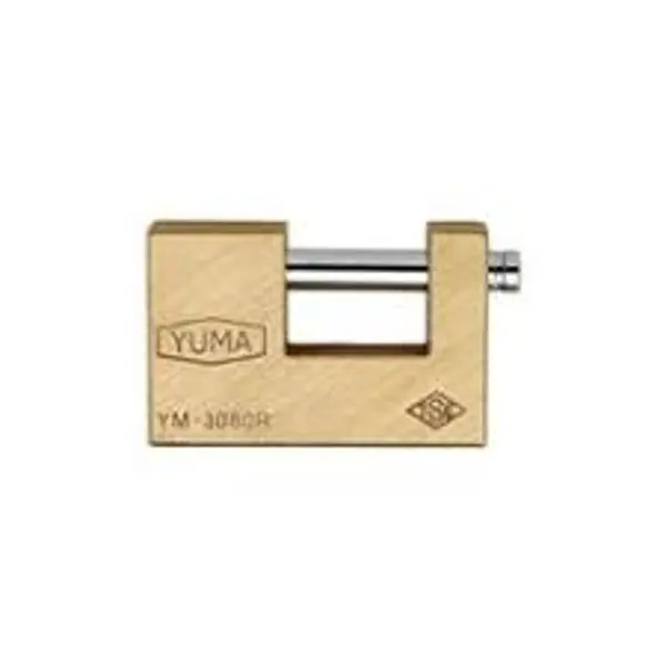 GENİŞ - SARI KAYAR MİLLİ PİMLİ KİLİT 80MM (4745)