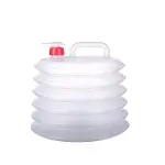Musluklu Katlanır Su Bidonu -Su Kovası - Kamp Bidonu 10 LT (4745)-1