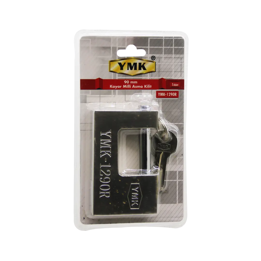 90MM GRİ KAYAR MİLLİ ASMA KİLİT (4745)