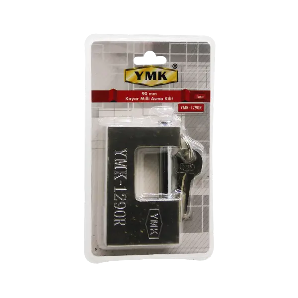 90MM GRİ KAYAR MİLLİ ASMA KİLİT (4745)