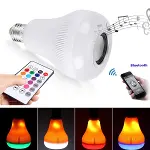 Kumandalı Bluetooth Hoparlör Ampul LD-37 (4745)-2