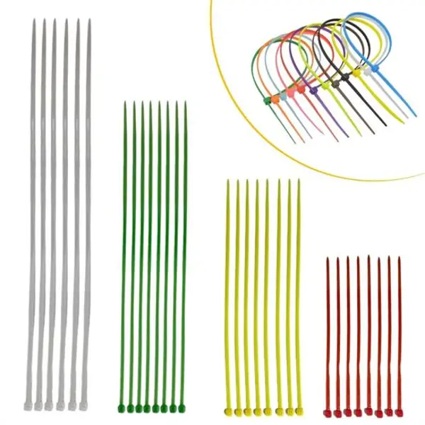 30 Parça Plastik Kablo Kelepçe Seti Kablo Düzenleyici Bağlama Bantları (4745)