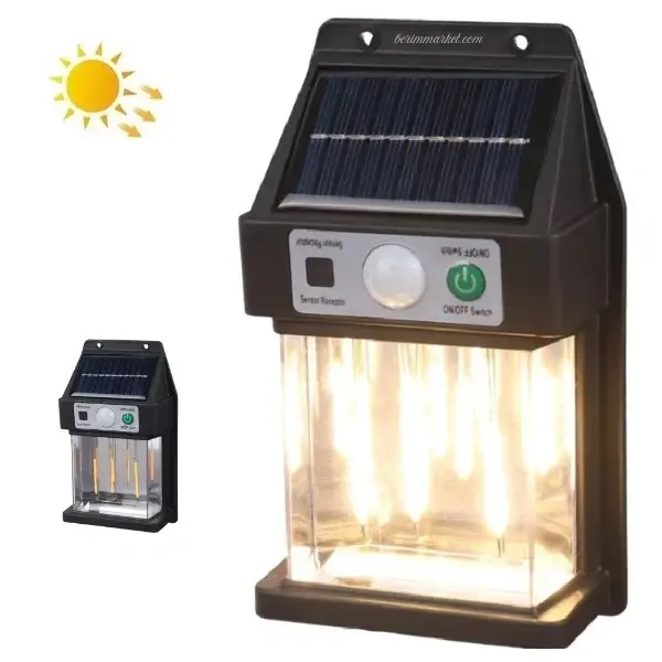 Güneş Enerjili Duvar Lambası YX-666 3W (4745)