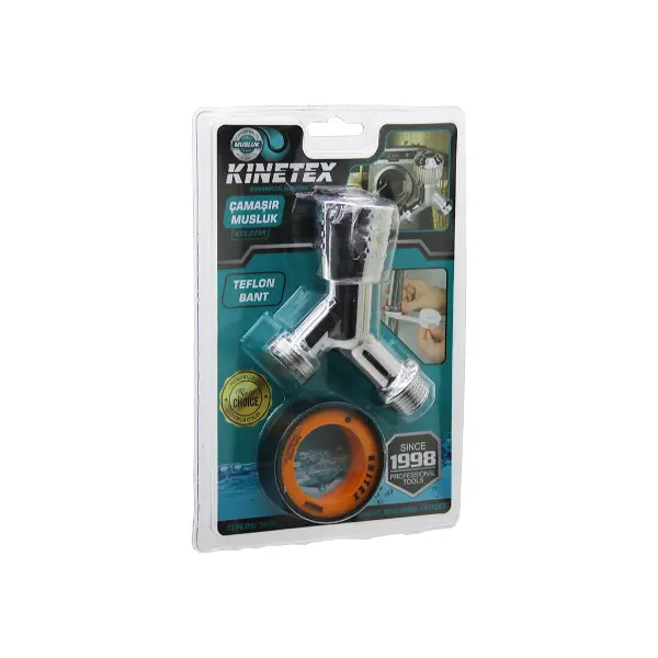 ÇAMAŞIR MUSLUK  VE TEFLON BANT (4745)