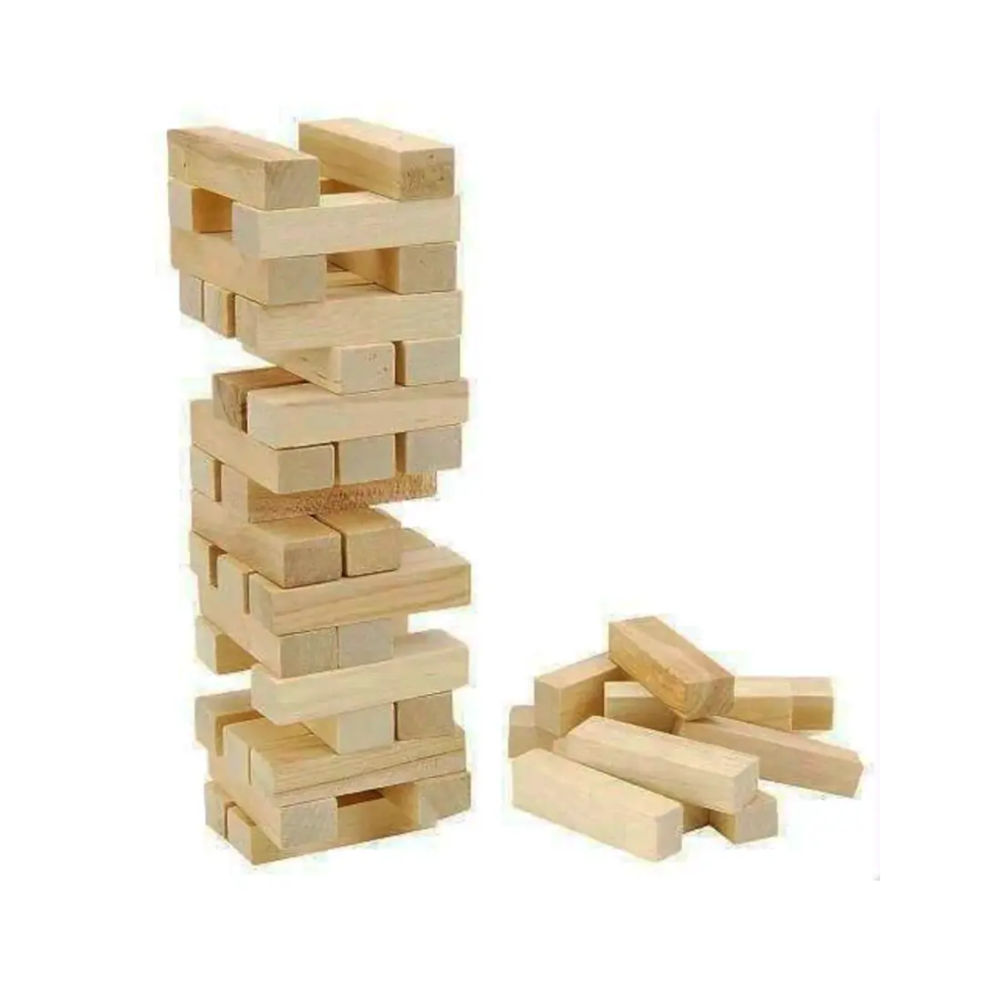 54 PARÇA AHŞAP DENGE JENGA OYUNU (4745)