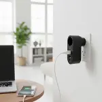 2 USB,1 TYPE-C Girişli 1&amp;apos;li Çocuk Korumalı,Isıya Karşı Dayanıklı 2500Watt Termal Akım Korumalı Priz (4745)-3