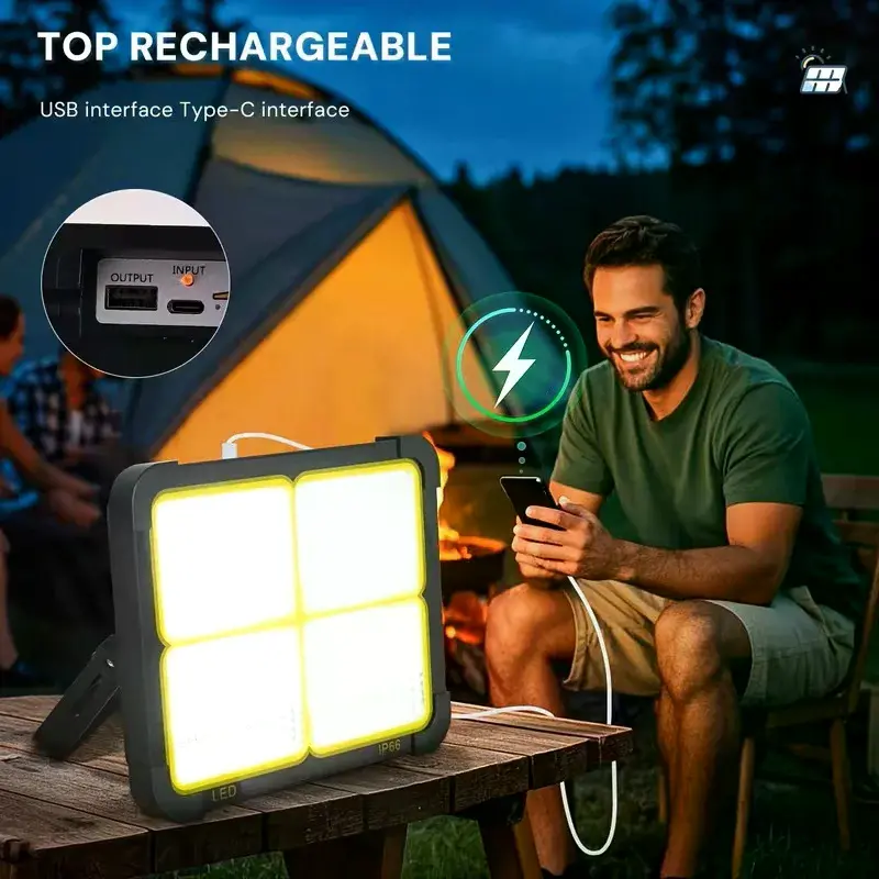 ProKAMA Ledli Solar Projektör 200W BK-200W (4745)