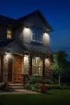 Üçlü Solar Led Projektör – Beyaz Işık – Sensörlü Dış Mekân Aydınlatma (4745)-4