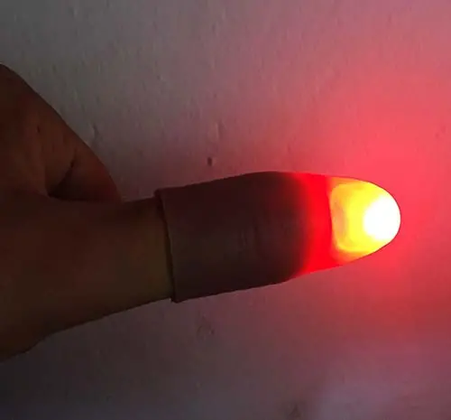 Led Işıklı Sihirli Parmak Işıklı Parmak Şaka Parmak (4745)