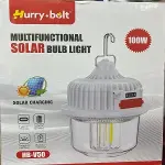 Hurry Bolt Hb-v50 100w Güneş Şarjlı Solar Lamba Kamp (4745)-4