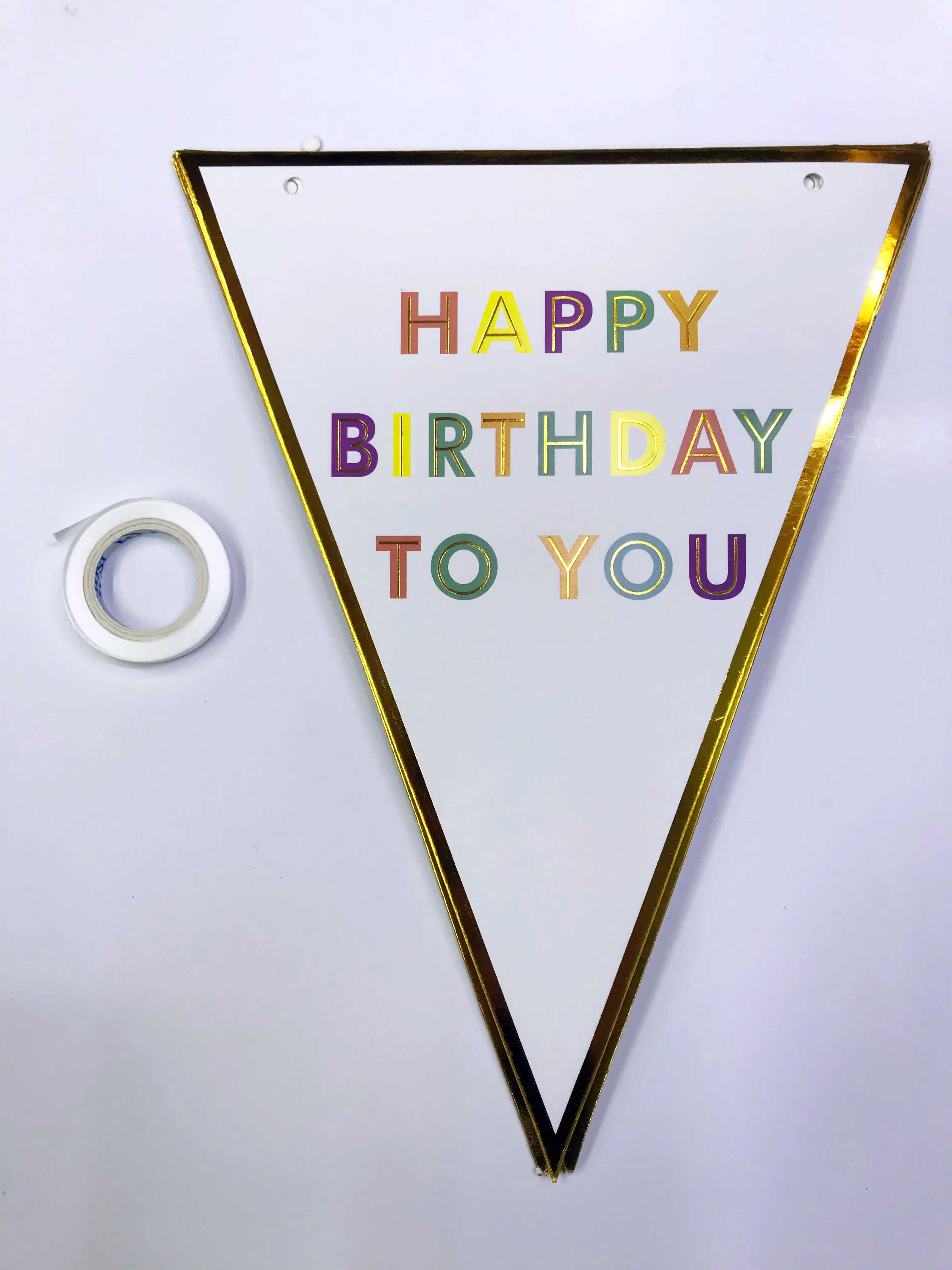 Happy Birthday To You Flama Bayrak Süs (4745)