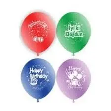 DOĞUM GÜNÜ İYİKİ DOĞDUN BALON 12İNC 100 PARÇA (4745)