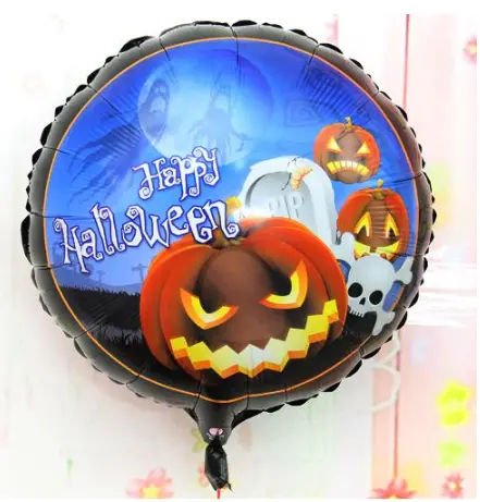 Happy Halloween Balkabağı Folyo Balon 18 inç (4745)-2 Happy Halloween Balkabağı Folyo Balon 18 inç (4745)-2