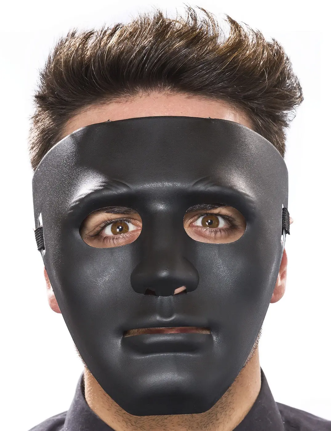 Siyah Renk Hip Hop Anonim Jabbawockeez Dans Maskesi 18x19 cm (4745)
