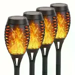 12 Ledli Alevli Solar Bahçe Aydınlatma  (4745)-3