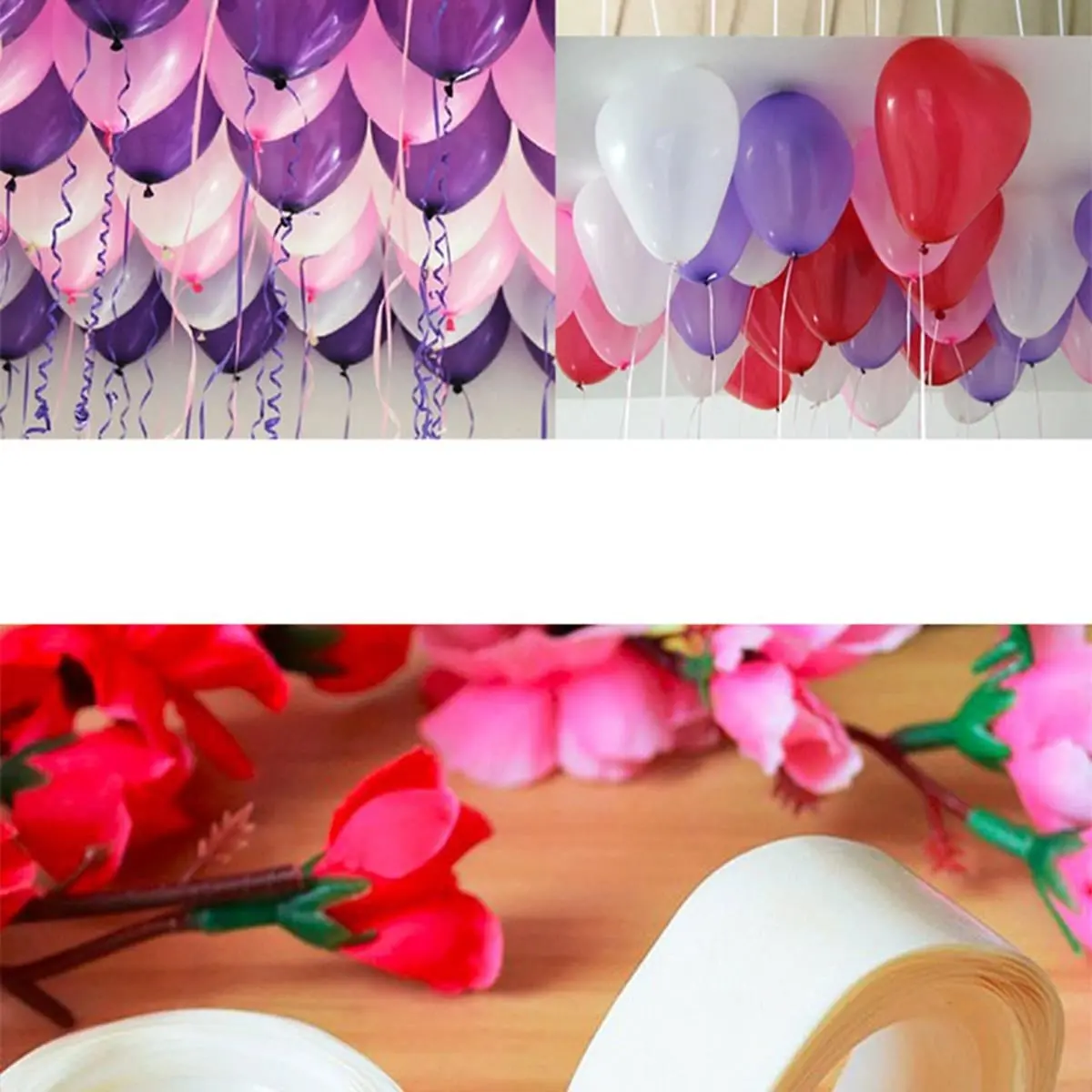 Sticker Damla Model Çift Taraflı Yapışkan Balon Yapıştırıcısı (4745)-3