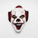 Plastik Joker Maskesi Killer Palyaço Maskesi (4745)-3