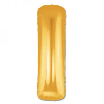 I Harf Folyo Balon Altın Renk 40 inç (4745)-2 I Harf Folyo Balon Altın Renk 40 inç (4745)-2